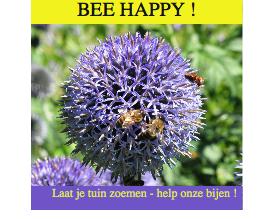 Beehappylaatjetuinzoemenkort