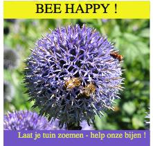 Beehappylaatjetuinzoemenkort