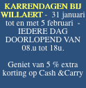 KARRENDAGEN BIJ WILLAERT - 